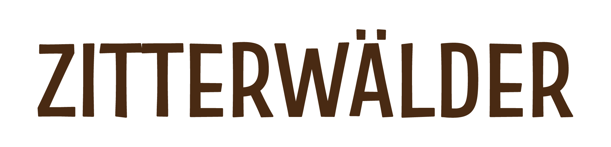 Schriftzug Zitterwälder